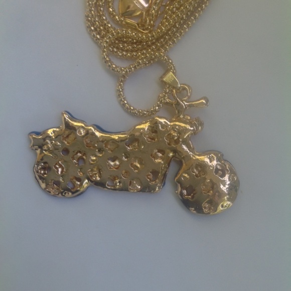 NWT Betsy Johnson Harley Necklace - Picture 3 of 3